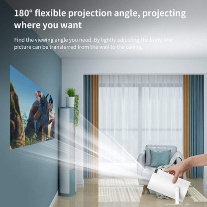 YDH-HY300 Pro 2025 Hot Sale H713 4K Projector 500 Lumens 130 Inch 1280*720P Android 11 BT5.0 WiFi 6 Home Portable 4K Projector